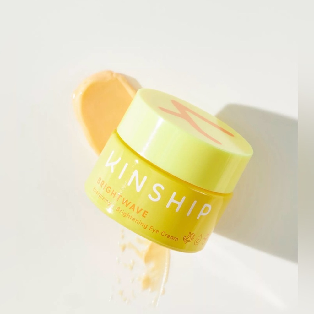 Kinship Brightwave Vitamin C Brightening + Energizing Eye Cream 0.5 oz NEW